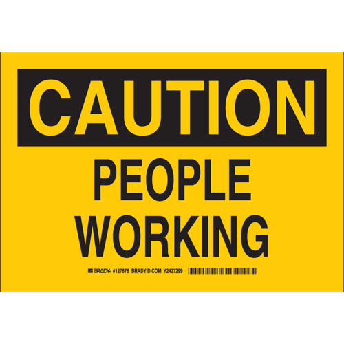 Brady® 127679 Accident Prevention Signs