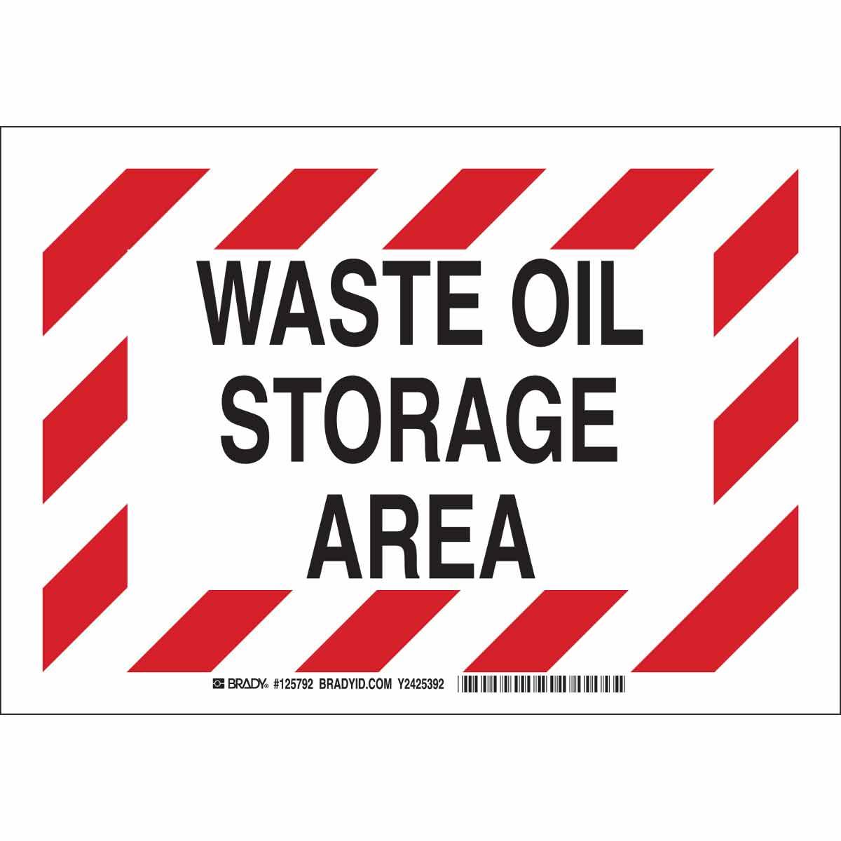 Brady® 125794 Chemical & Hazardous Material Signs