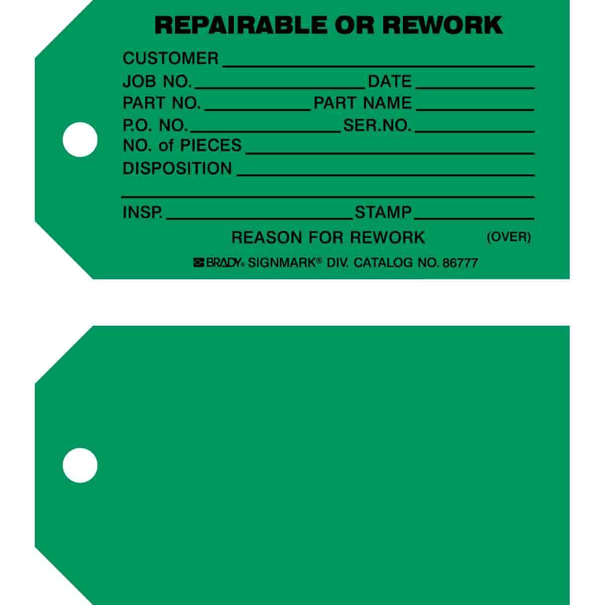 Brady® 86777 Safety & Facility Tags