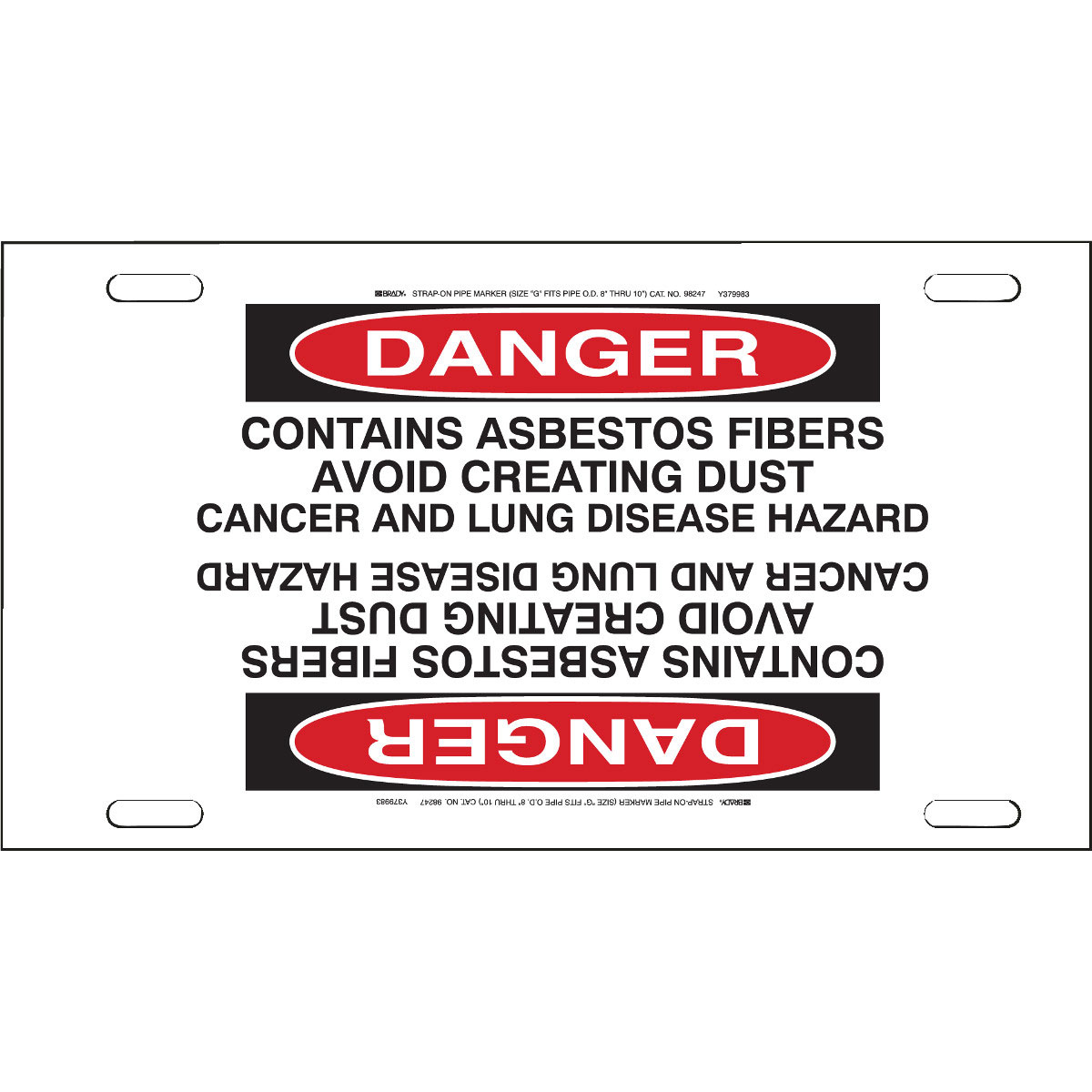 Brady® 98247 Pipe Markers