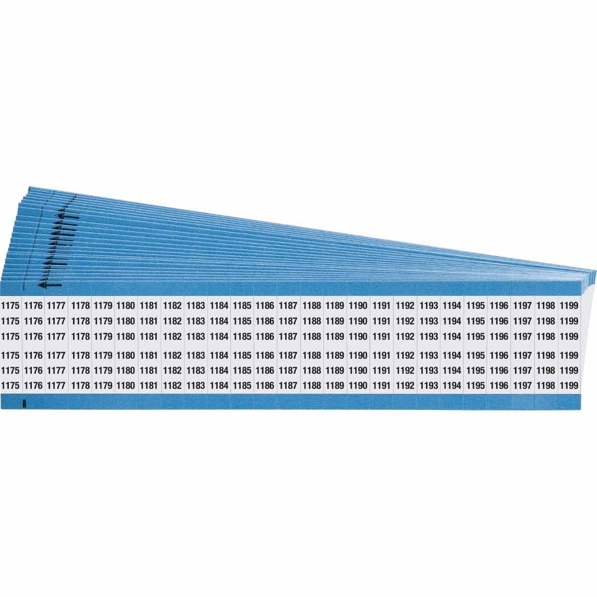 Brady® WM-1175-1199-PK Wire Marker Cards