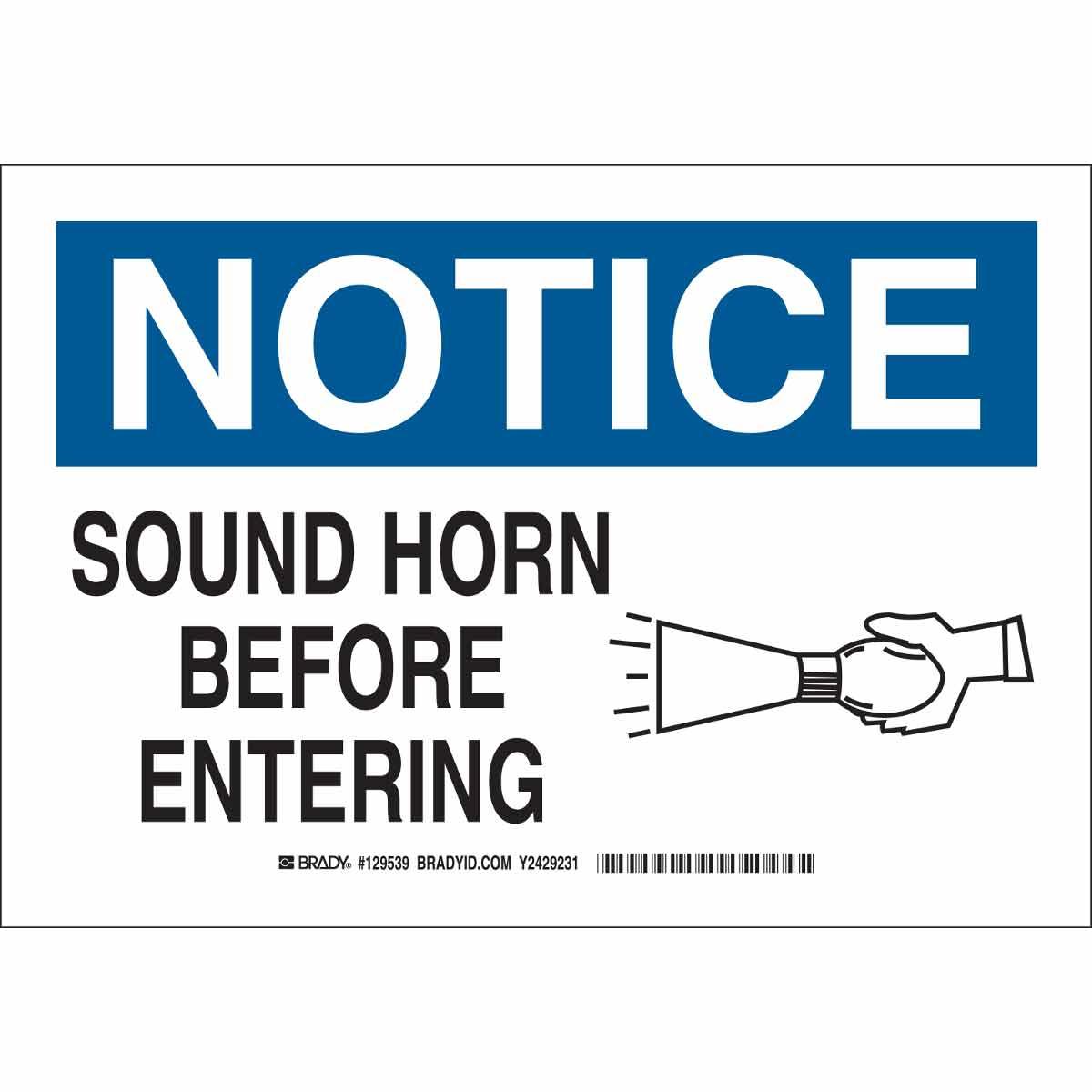 Brady® 129538 Parking & Traffic Signs