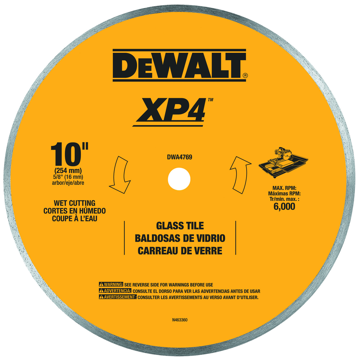 DeWALT® DWA4769 Diamond Saw Blades