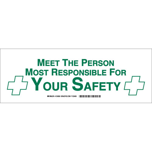Brady® 124622 Accident Prevention Signs