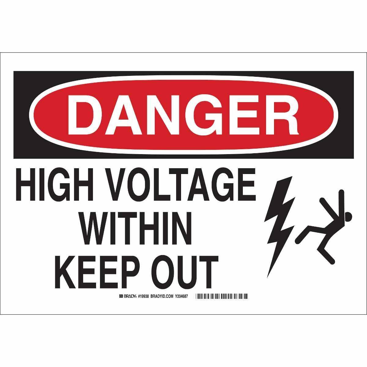 Brady® 19938 Accident Prevention Signs