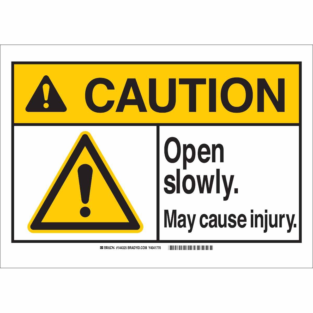 Brady® 144324 Accident Prevention Signs