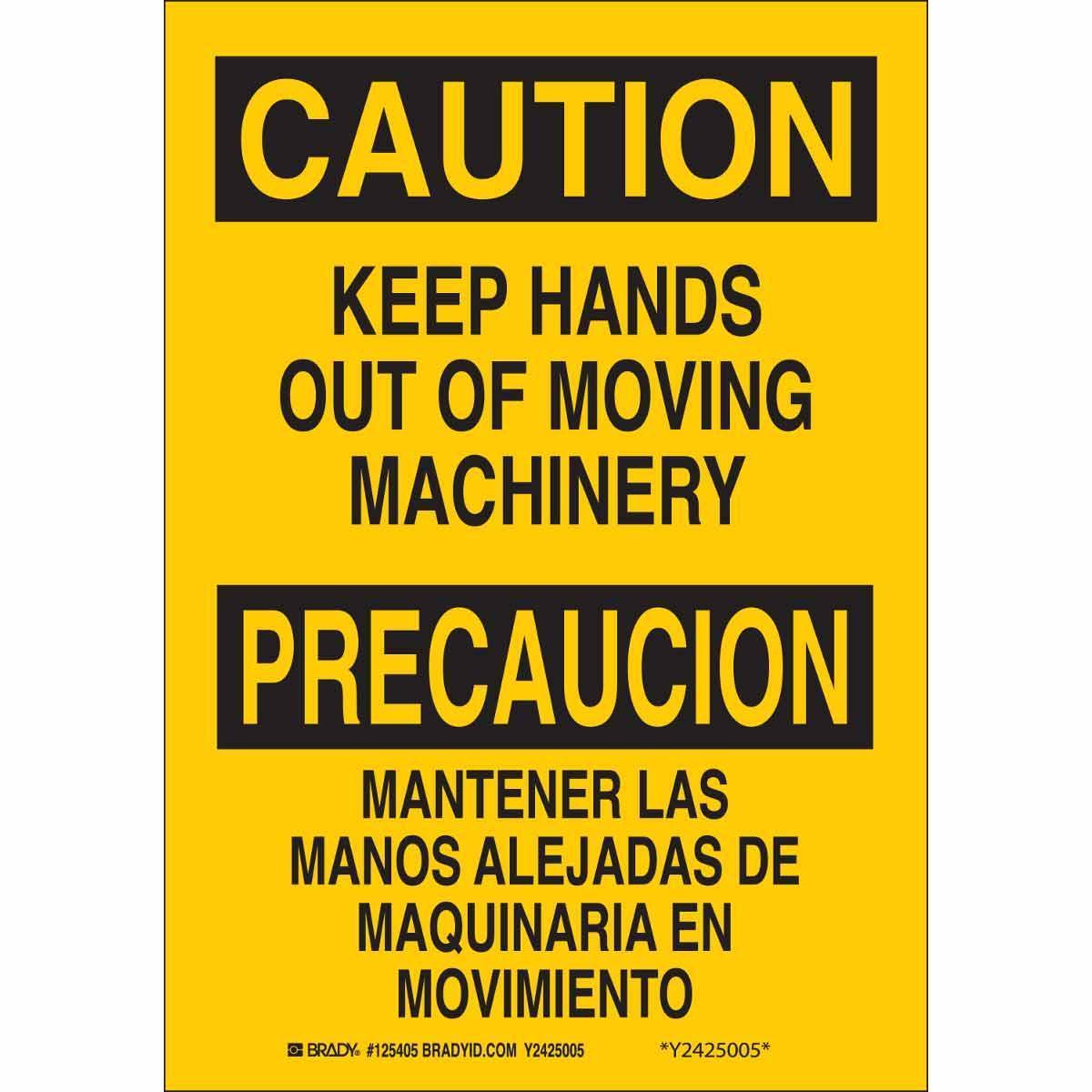 Brady® 125406 Accident Prevention Signs