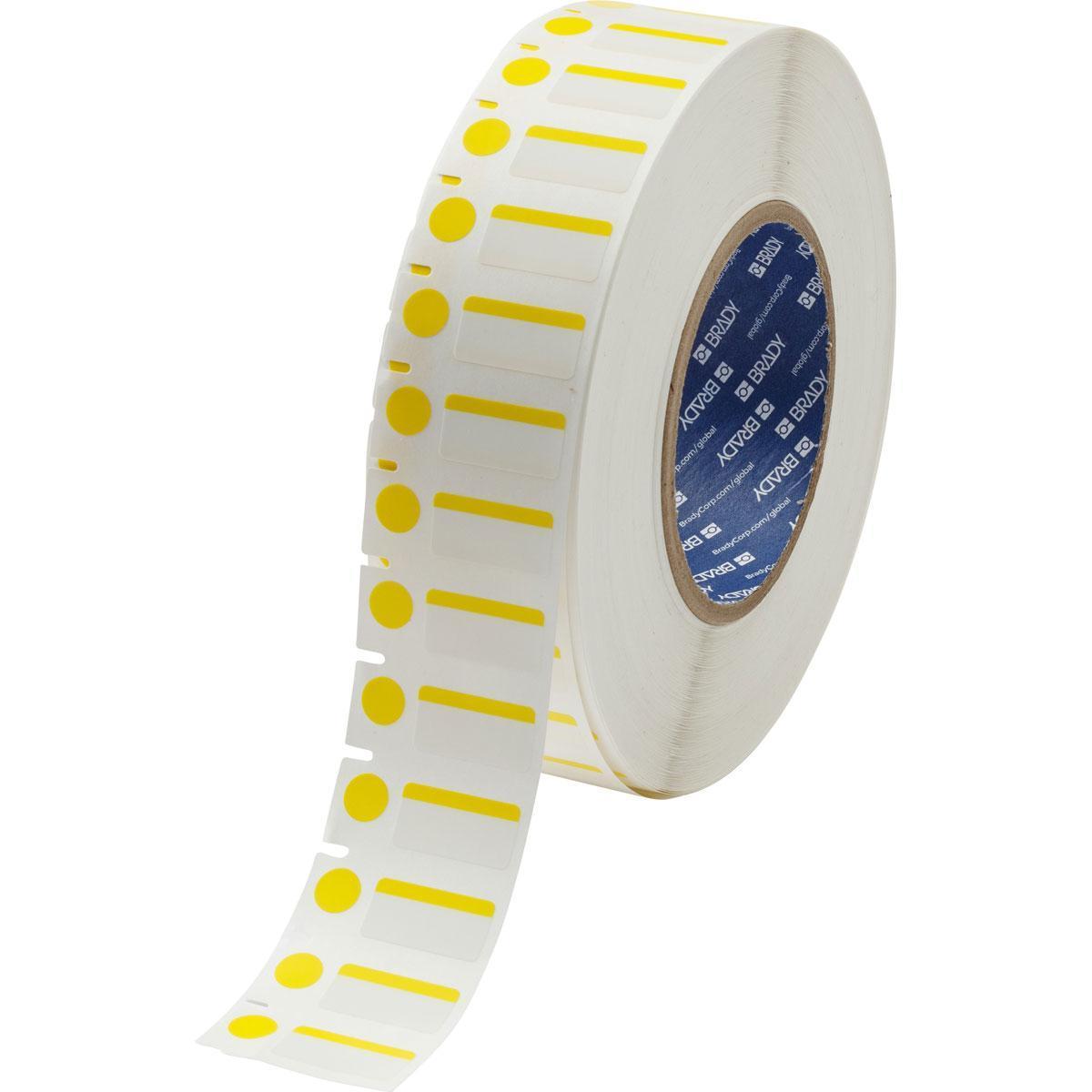 Brady® THT-250-494-YL Blank Labels & Preprinted Headers