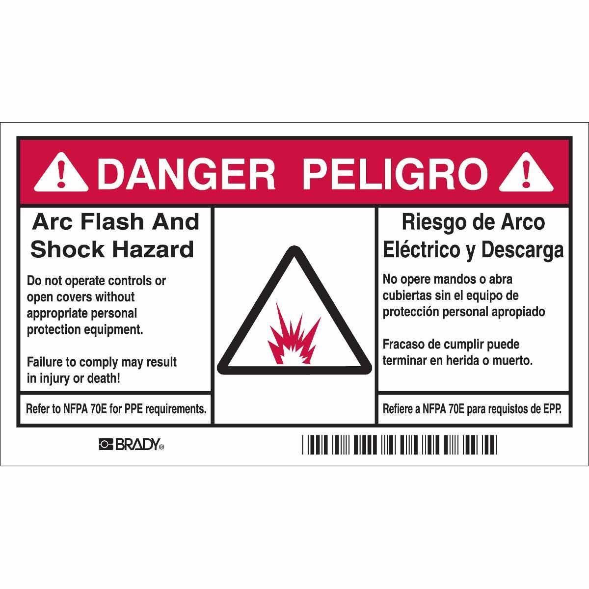Brady® 102312 Safety & Facility Labels