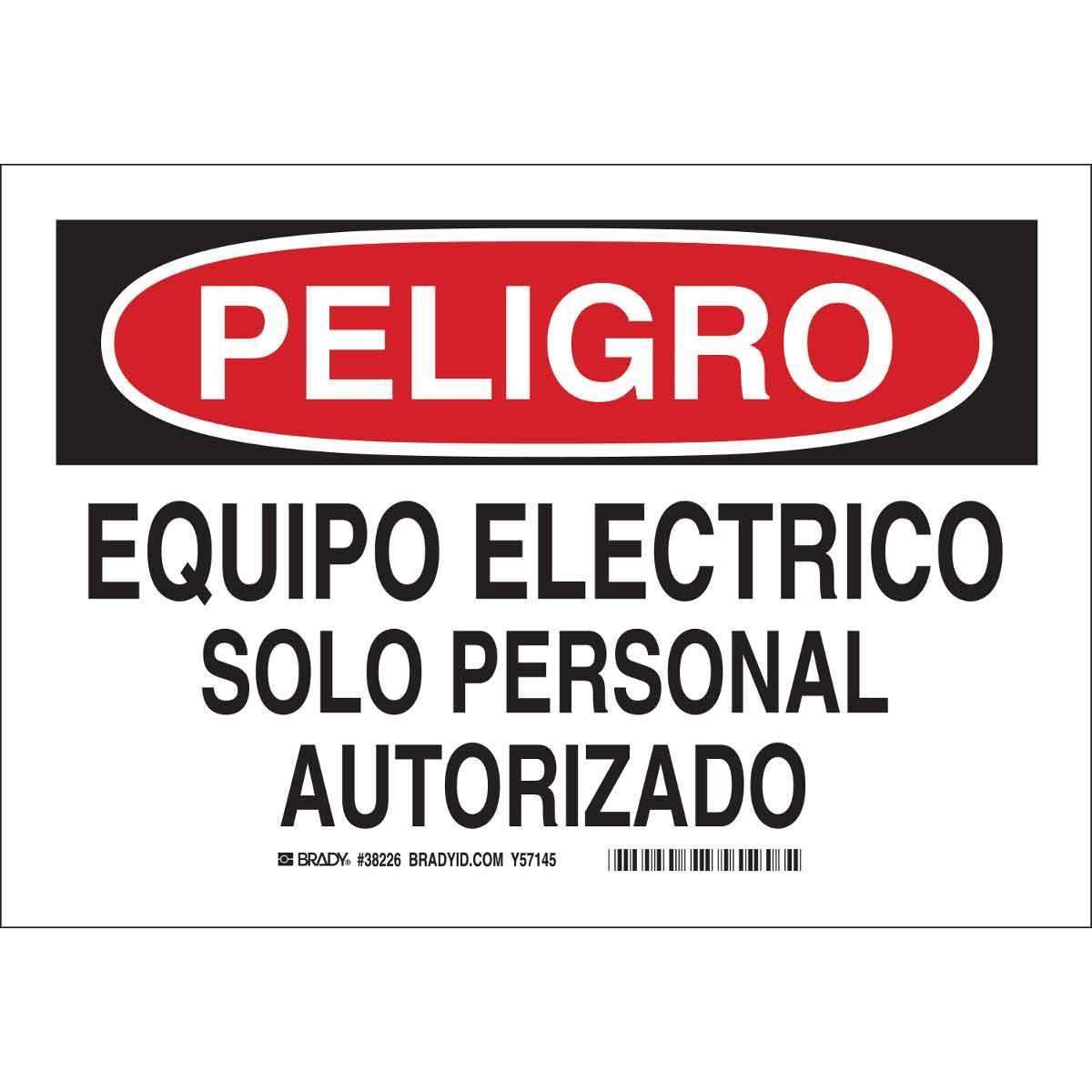 Brady® 38226 Accident Prevention Signs