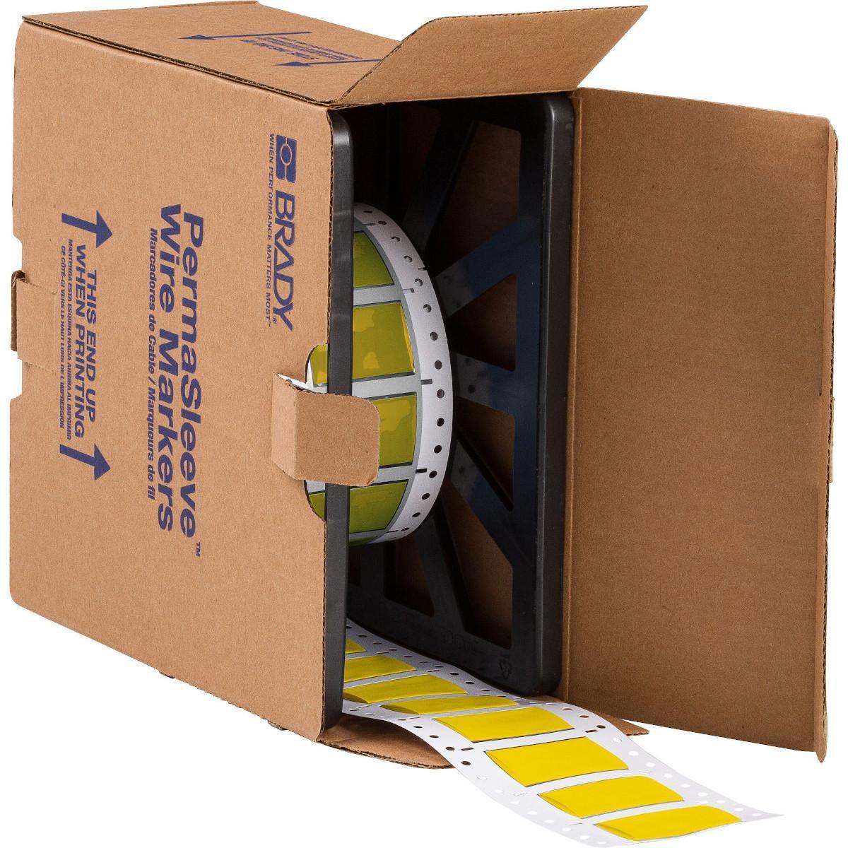Brady® CGS-750-2-YL-2 Wire Marker Sleeves