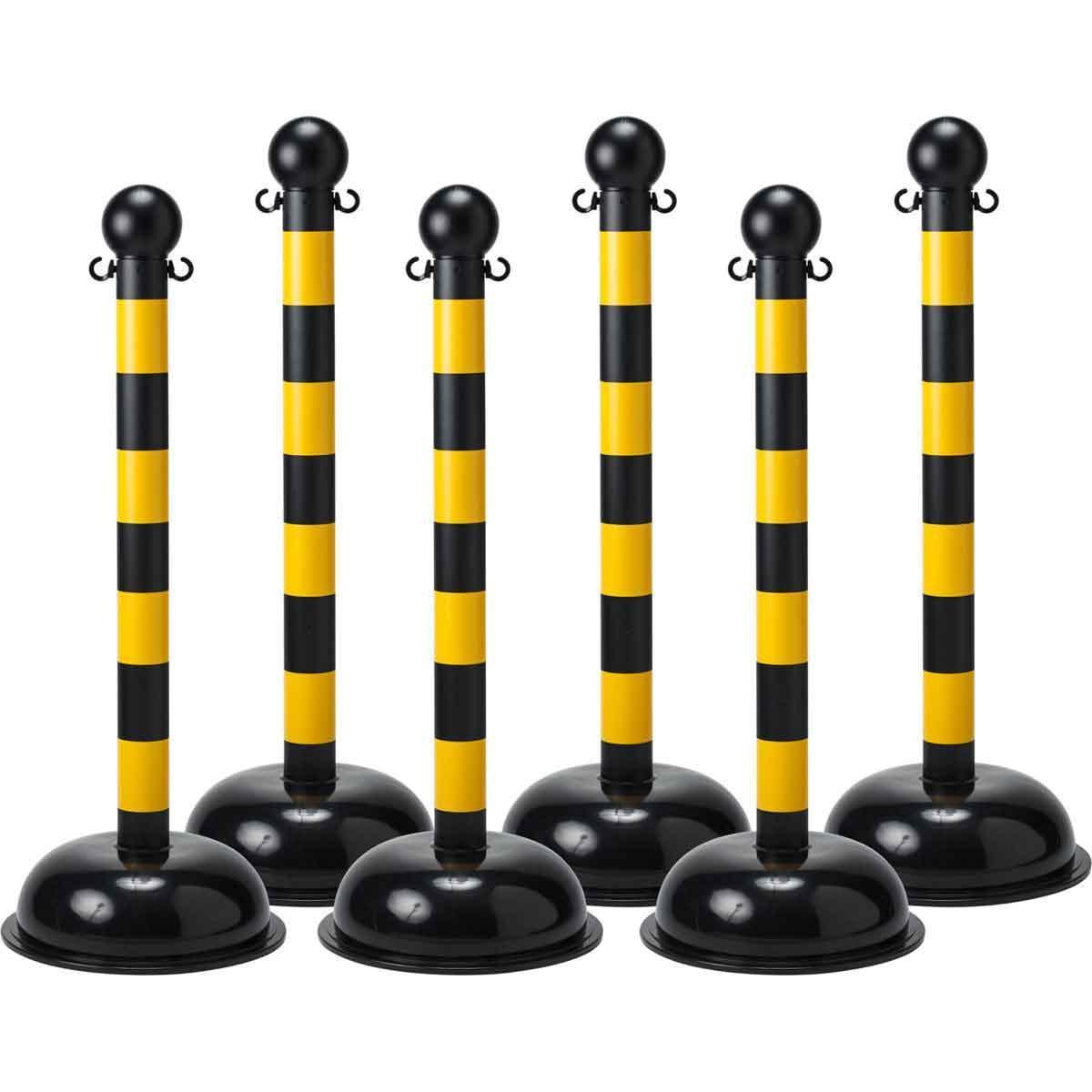 Brady® 92123 Plastic Chain Barrier Posts & Stanchions
