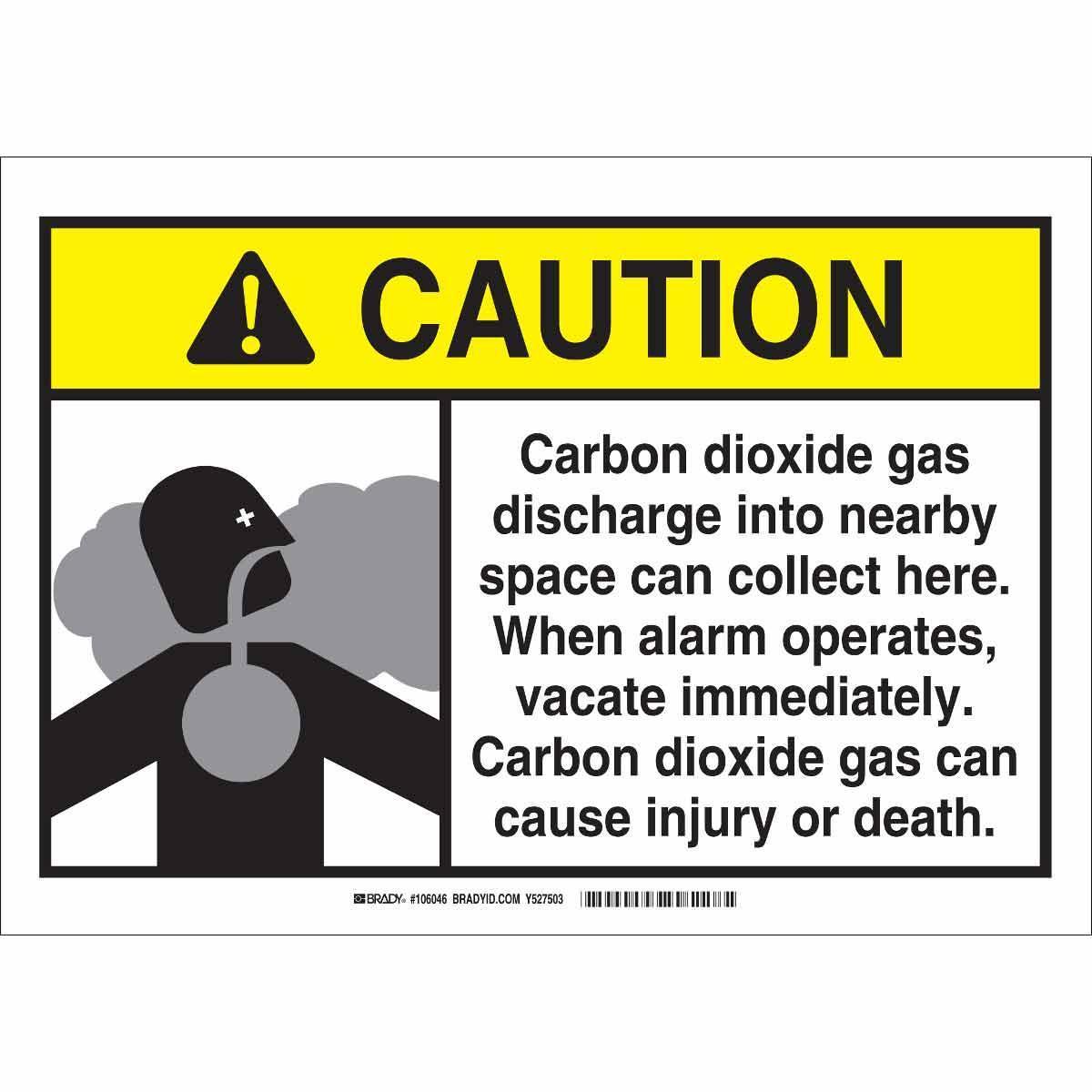 Brady® 106045 Chemical & Hazardous Material Signs
