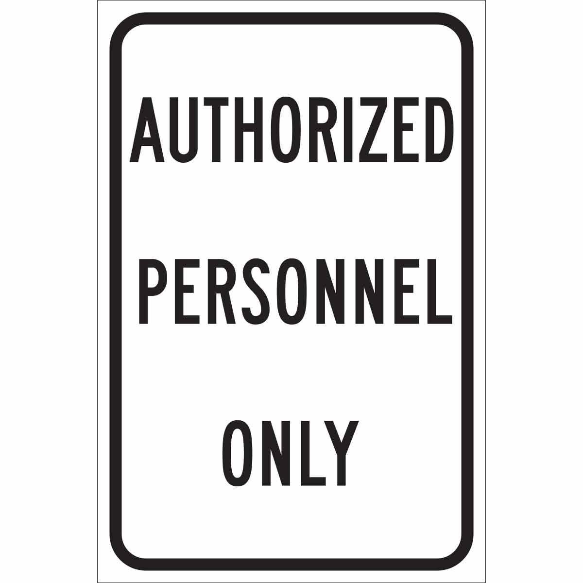Brady® 115432 Access & Security Signs