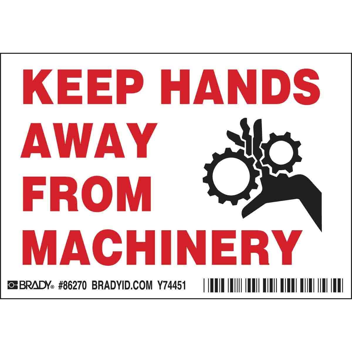 Brady® 86270 Safety & Facility Labels