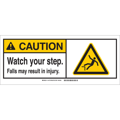 Brady® 144778 Accident Prevention Signs
