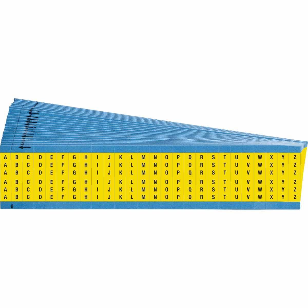 Brady® WM-A-Z-YL-PK Wire Marker Cards