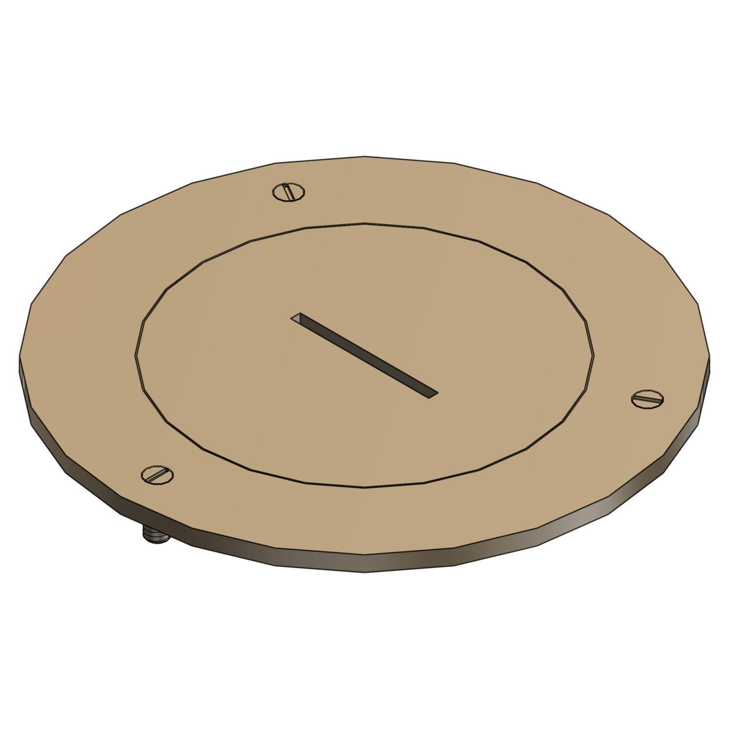 Steel City® P-67-2-AL Floor Box Covers