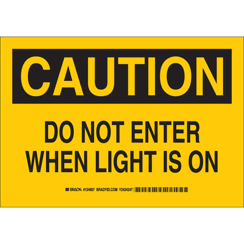 Brady® 124669 Access & Security Signs