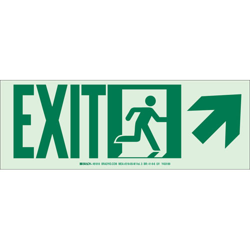Brady® 114653 Fire, Emergency, Exit & First Aid Signs