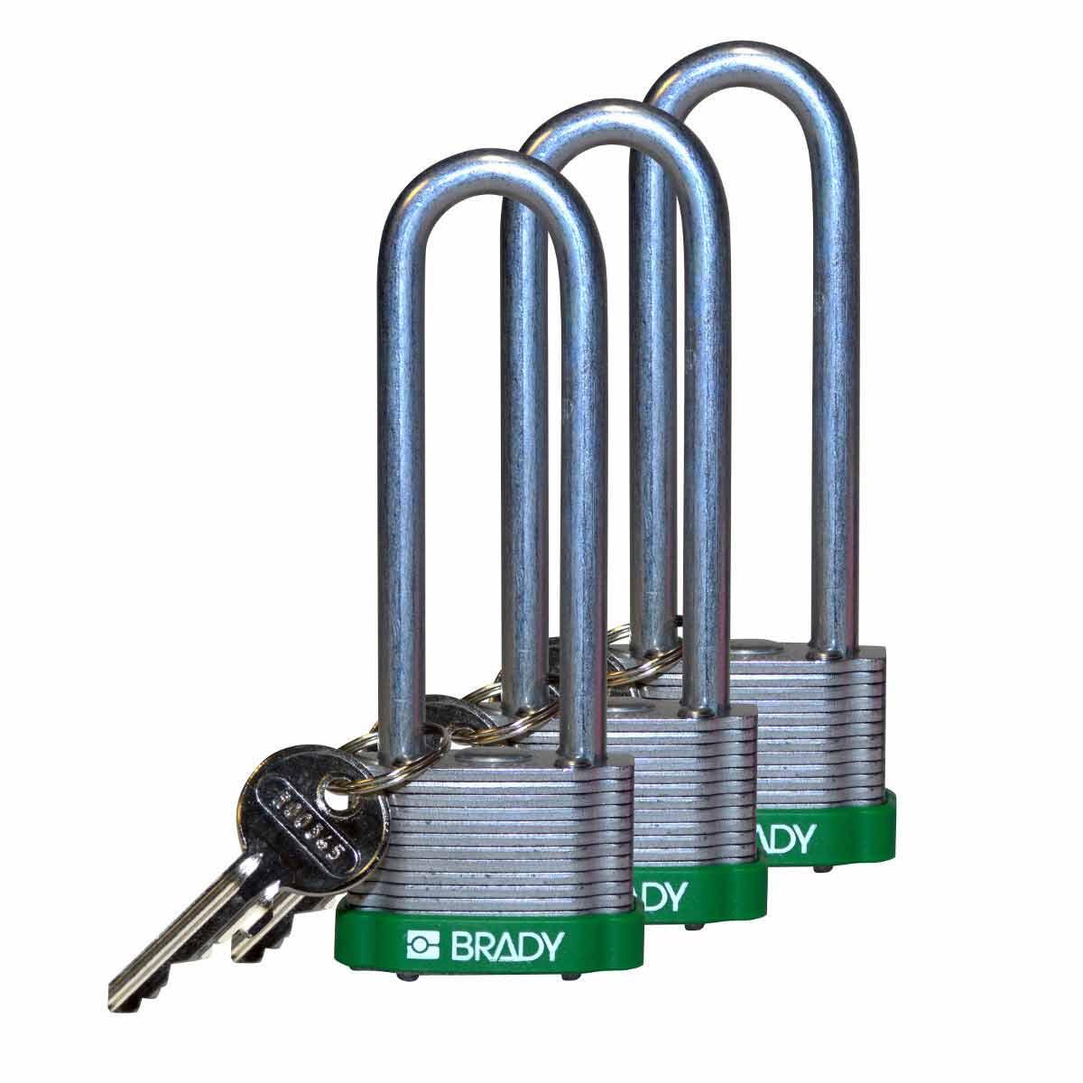 Brady® 123253 Lockout Padlocks