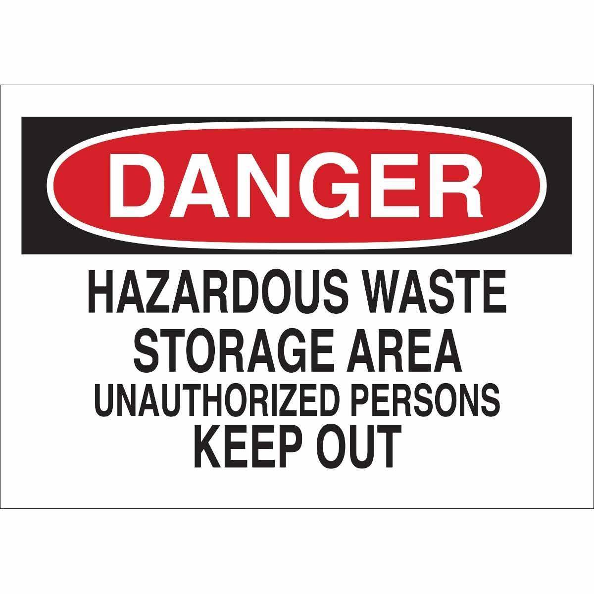 Brady® 40666 Access & Security Signs