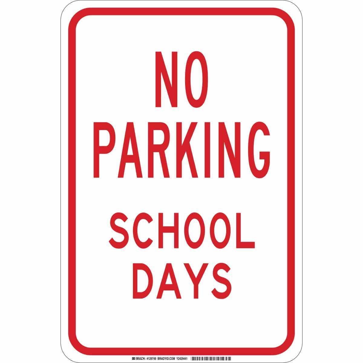 Brady® 129748 Parking & Traffic Signs