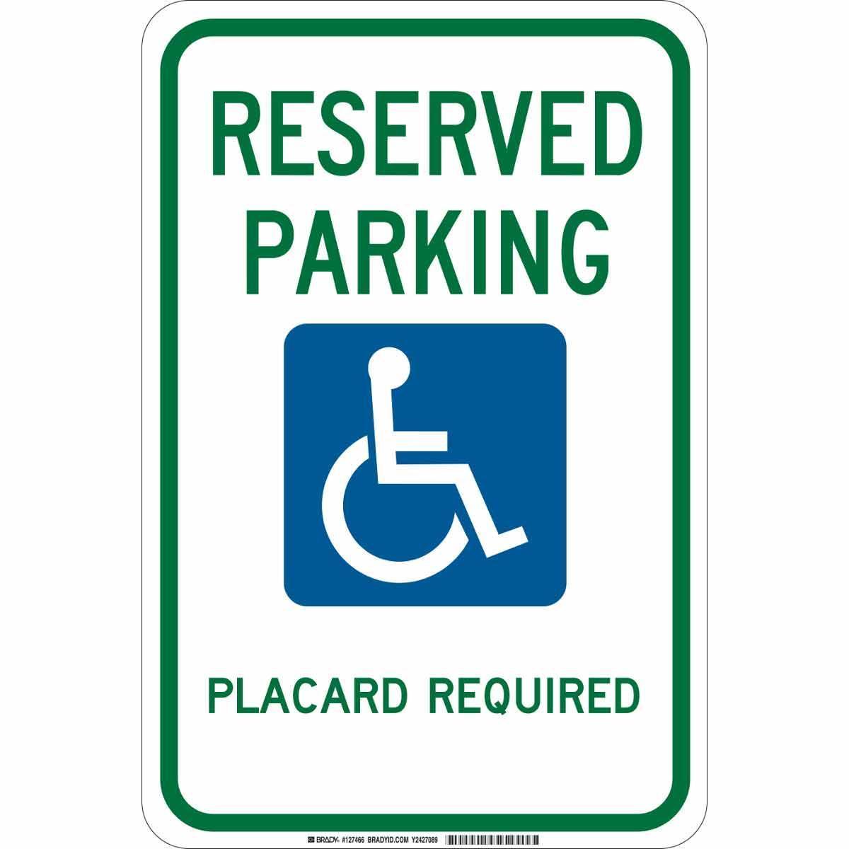 Brady® 127464 Parking & Traffic Signs