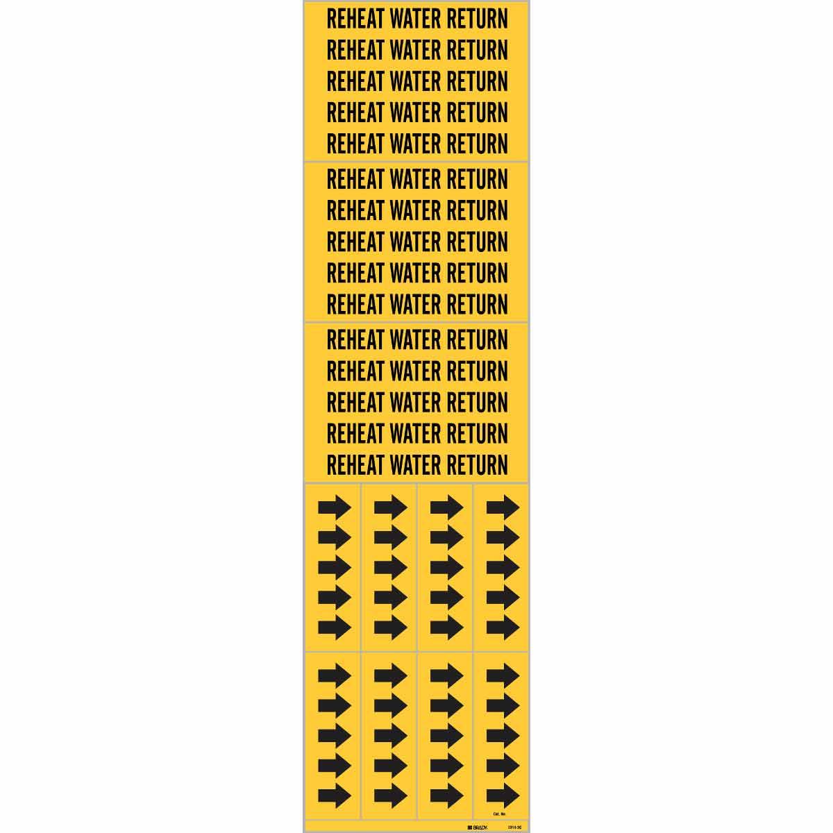 Brady® 7314-3C Pipe Markers