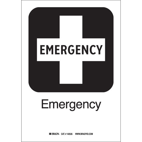 Brady® 142481 Office & Facility Signs
