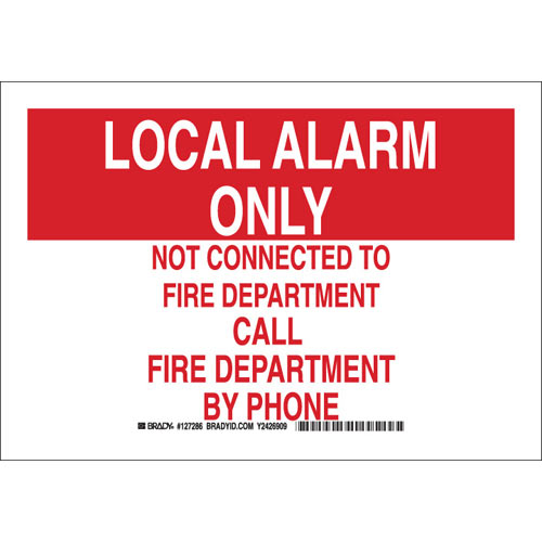 Brady® 127284 Fire, Emergency, Exit & First Aid Signs