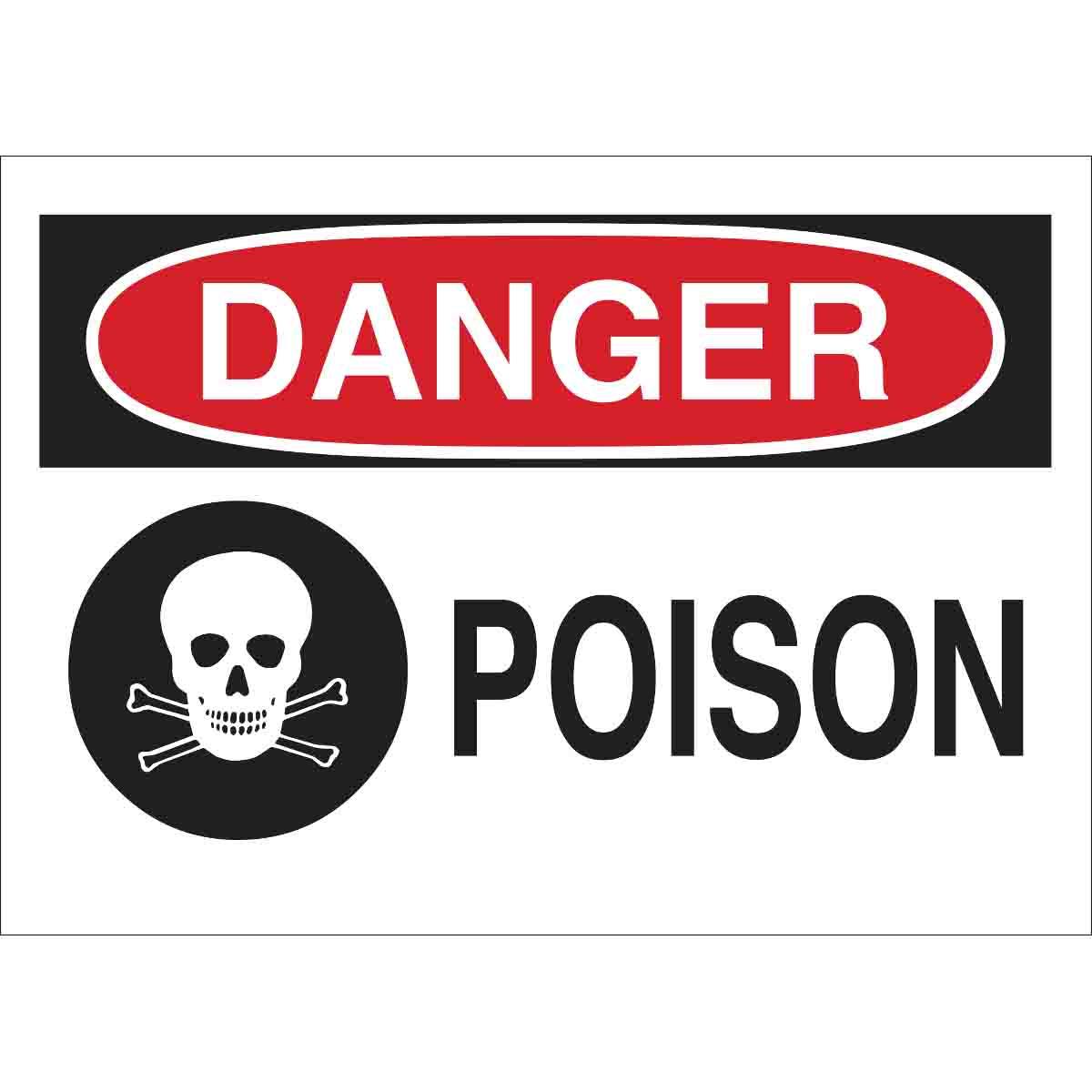 Brady® 40902 Chemical & Hazardous Material Signs