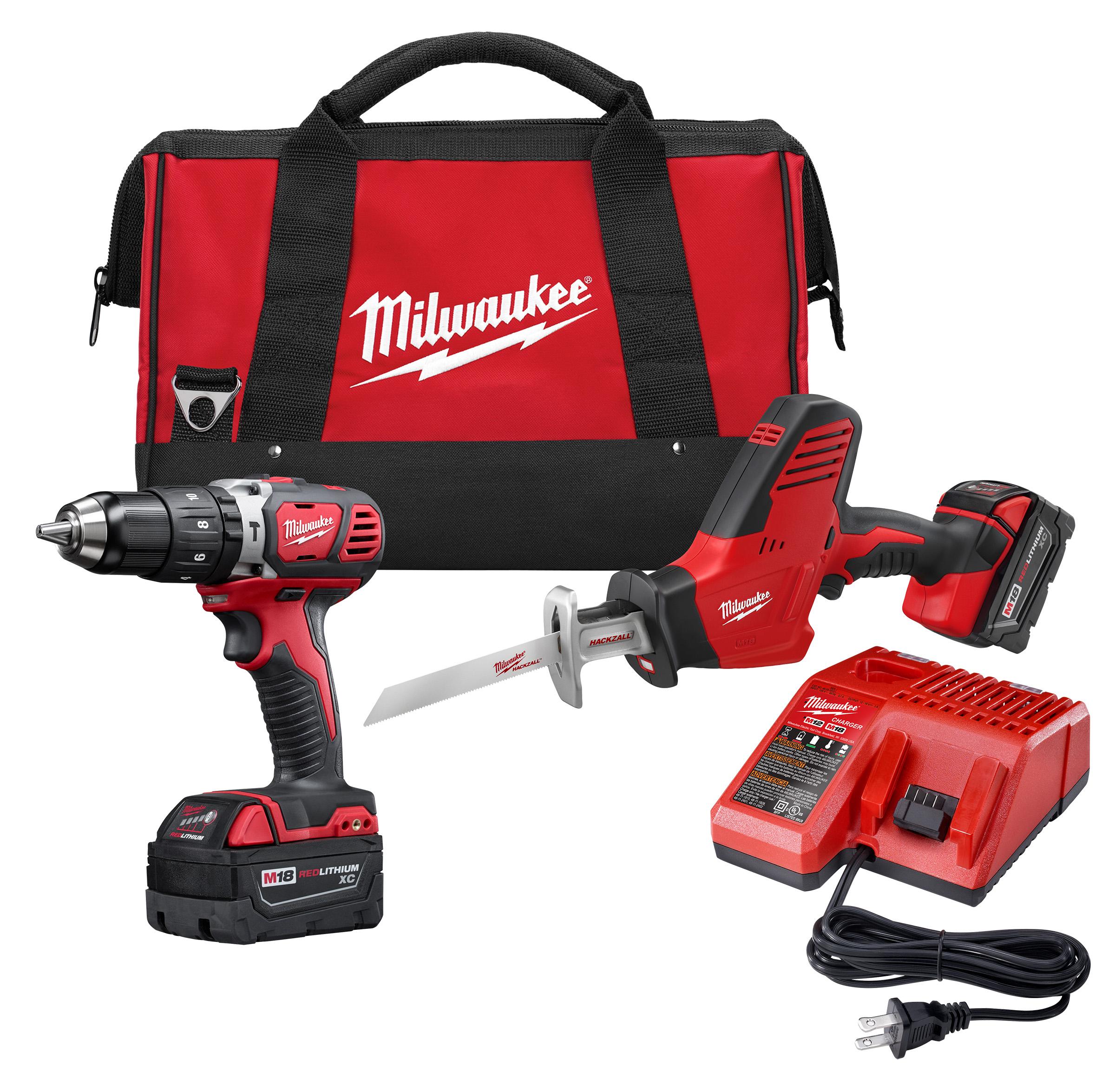 Milwaukee® 2695-22 Power Tool Combination Kits
