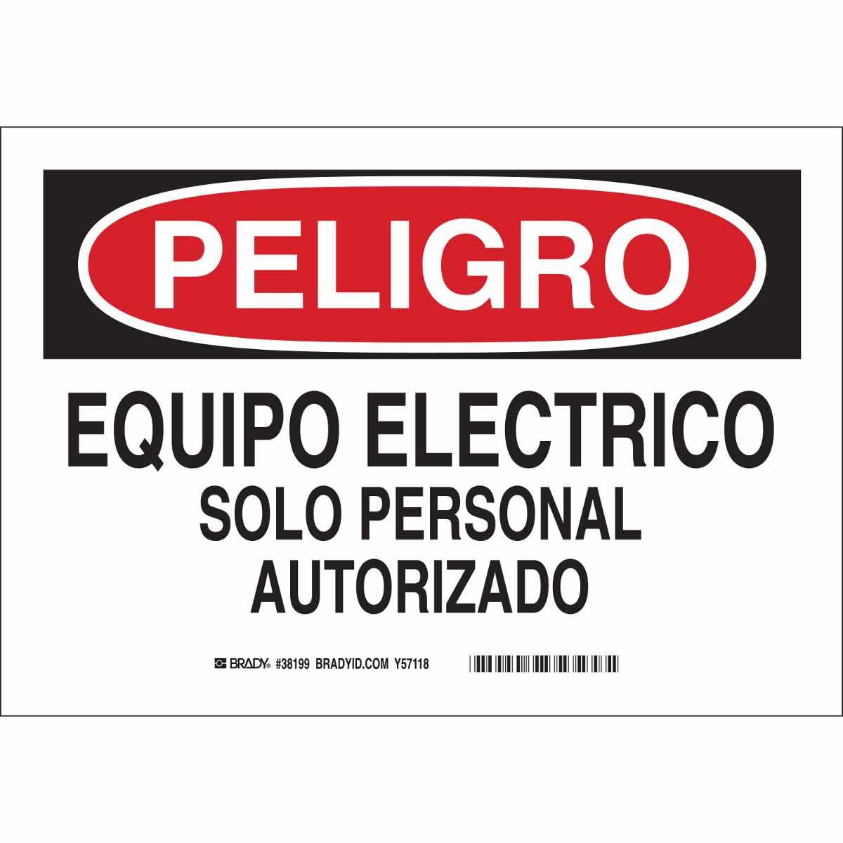 Brady® 38199 Accident Prevention Signs
