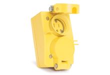 Woodhead® 60W47DPLX Straight Blade Receptacles