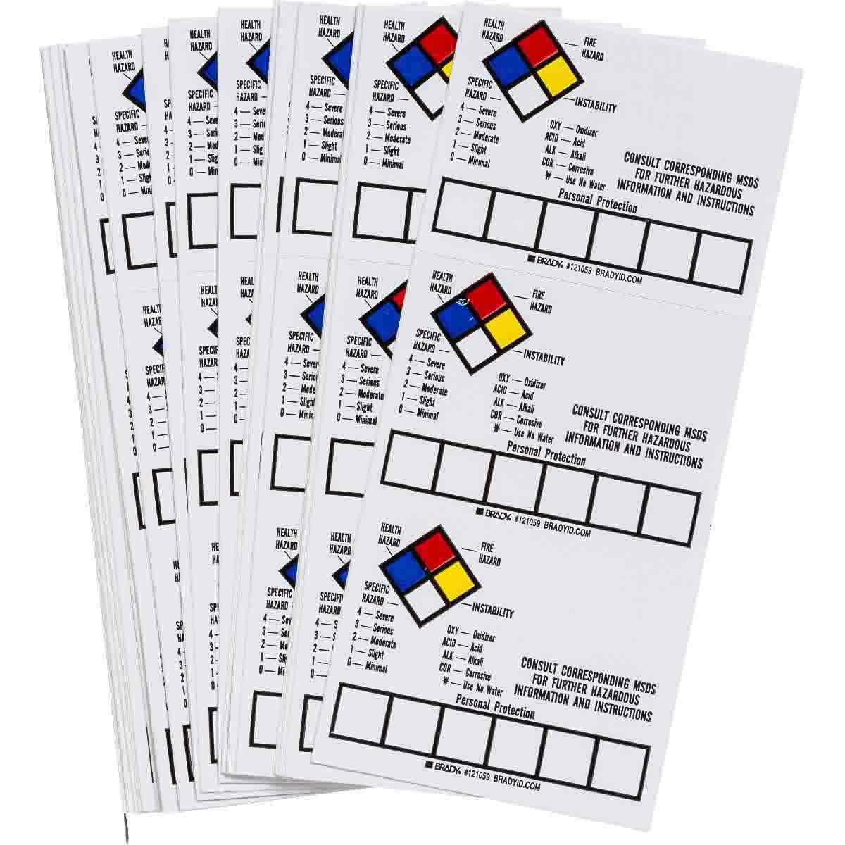 Brady® 121059 Safety & Facility Labels