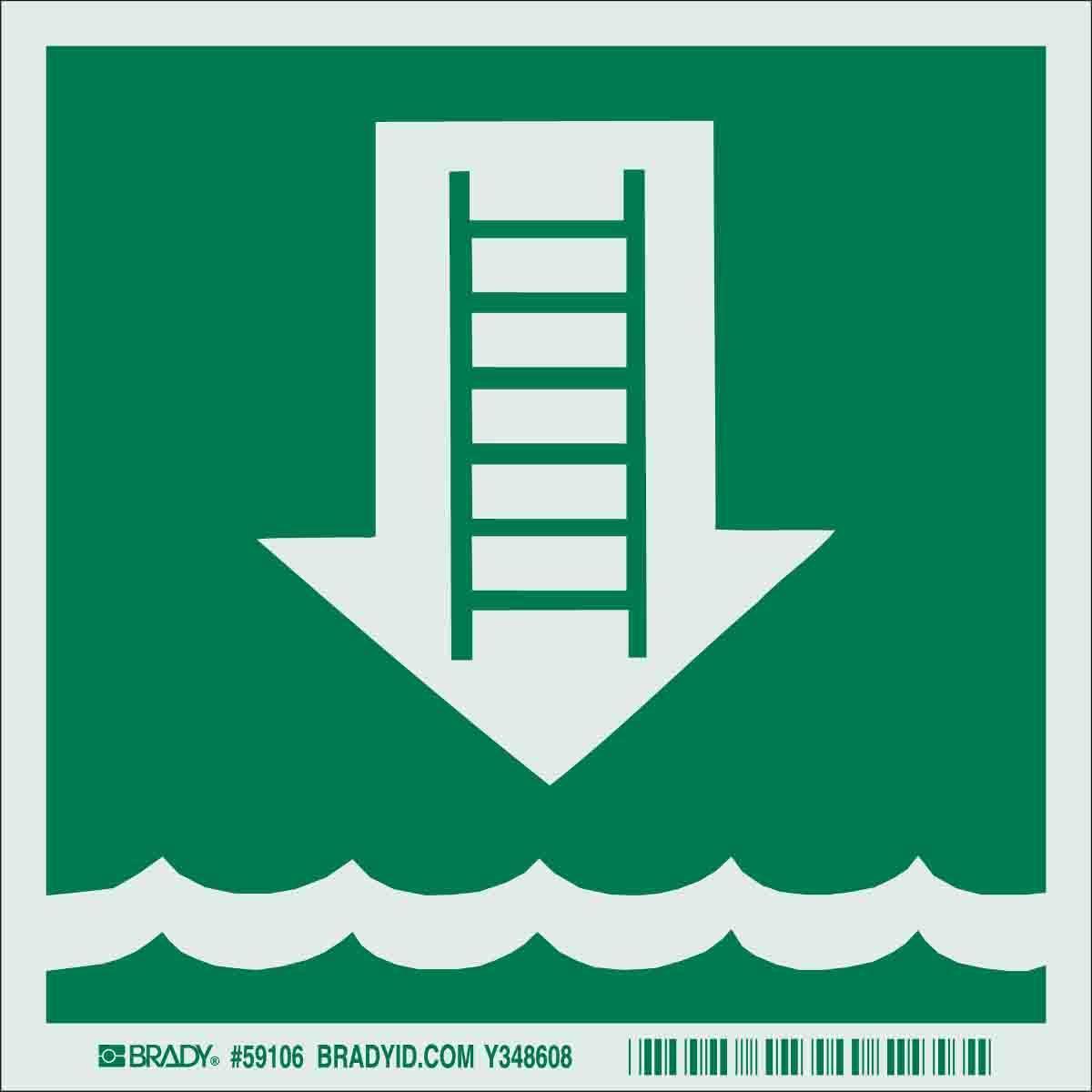 Brady® 59106 Marine & IMO Signs