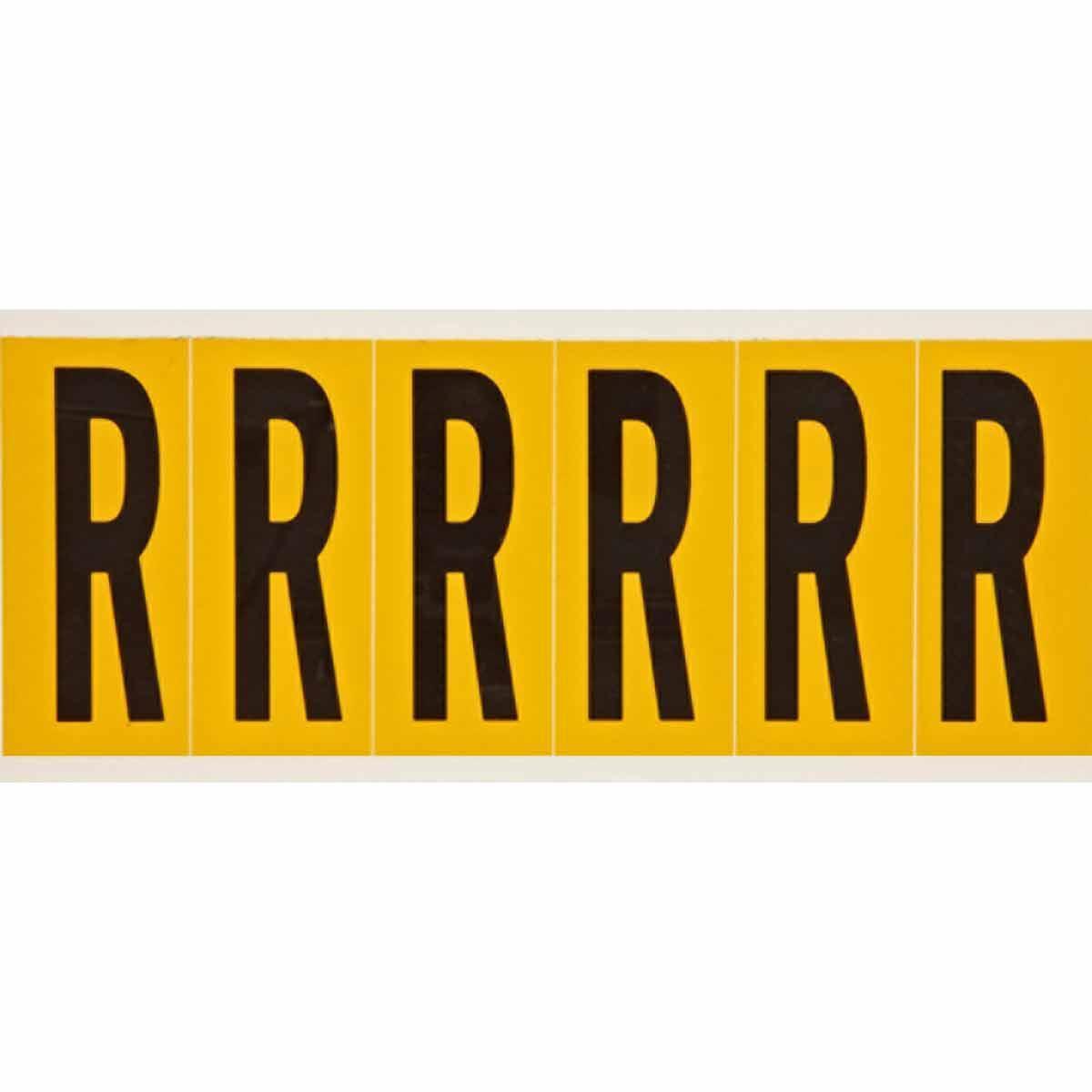 Brady® 1550-R Letters & Numbers