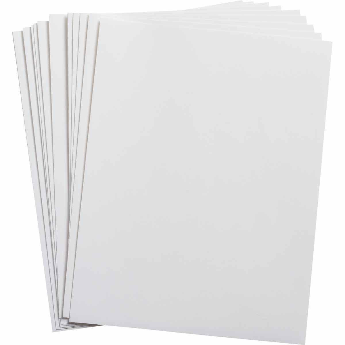 Brady® LaserTab® LAT-28-747-25-SH Blank Rectangular Laser Printable Label, 11 in L x 8-1/2 in W, Blank Legend, White, B-747 Polyester