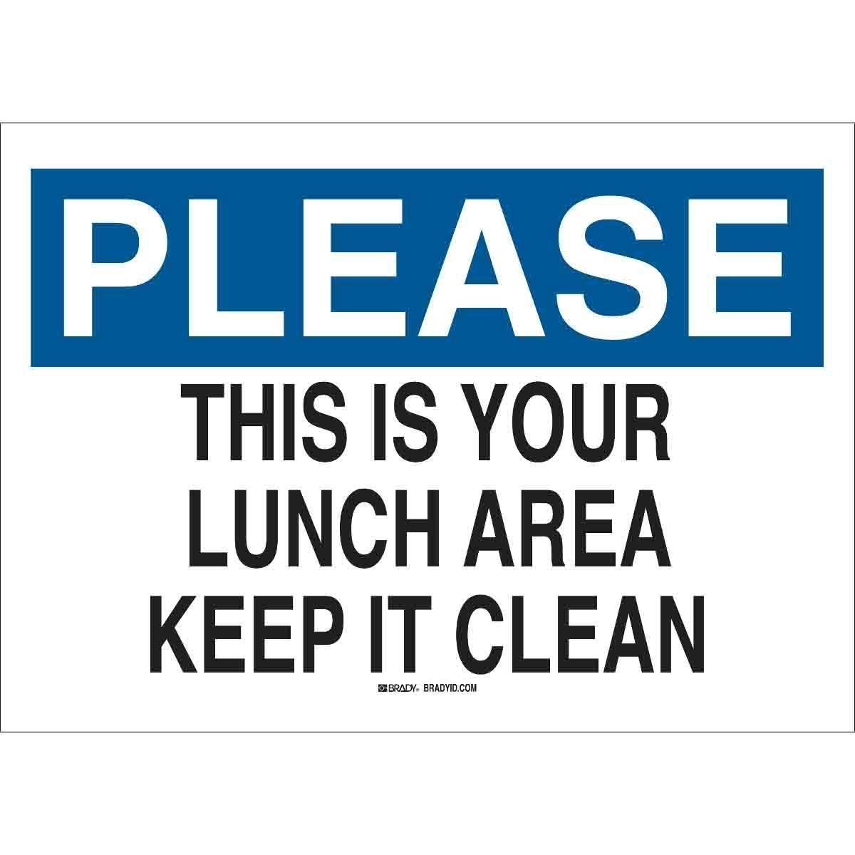 Brady® 22822 Office & Facility Signs