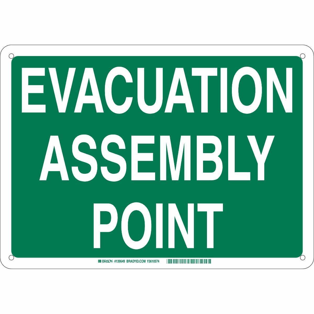 Brady® 139651 Fire, Emergency, Exit & First Aid Signs