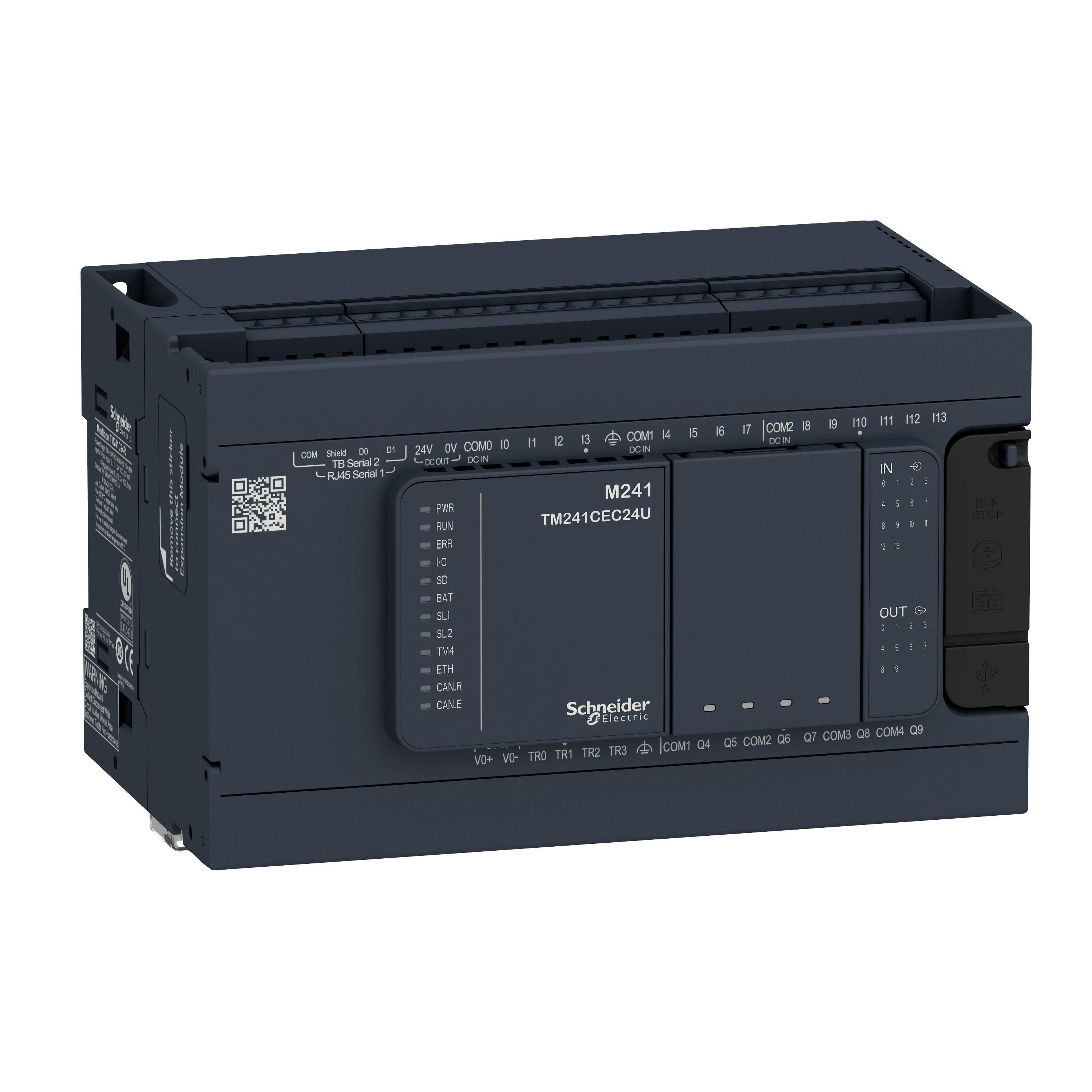Schneider Electric TM241C24R Programmable Logic Controllers