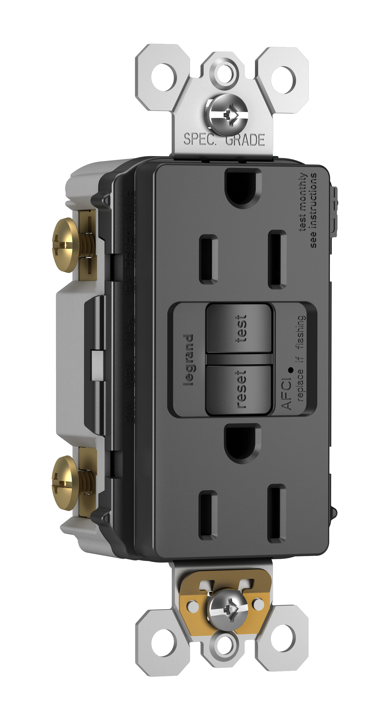 Pass & Seymour® AF152TRBK AFCI Receptacles