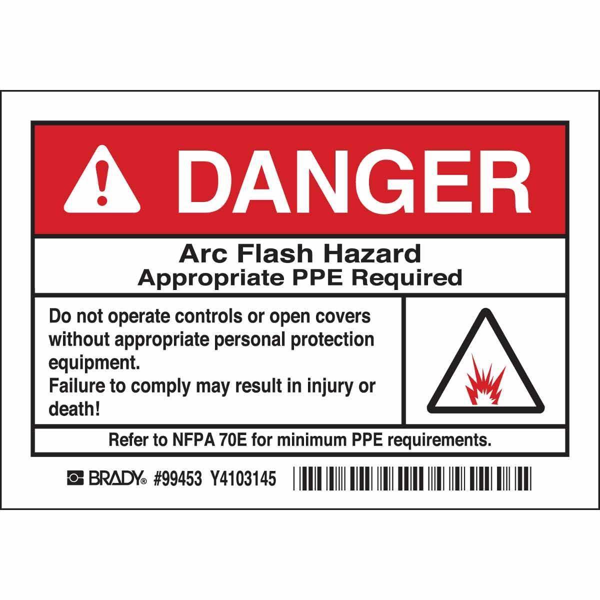 Brady® 99453 Safety & Facility Labels