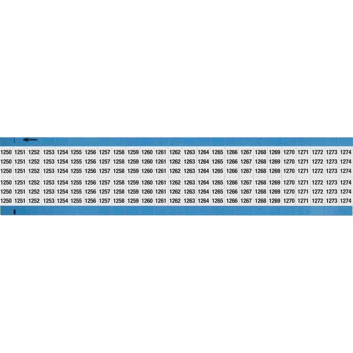 Brady® WM-1250-1274-SC-PK Wire Marker Cards