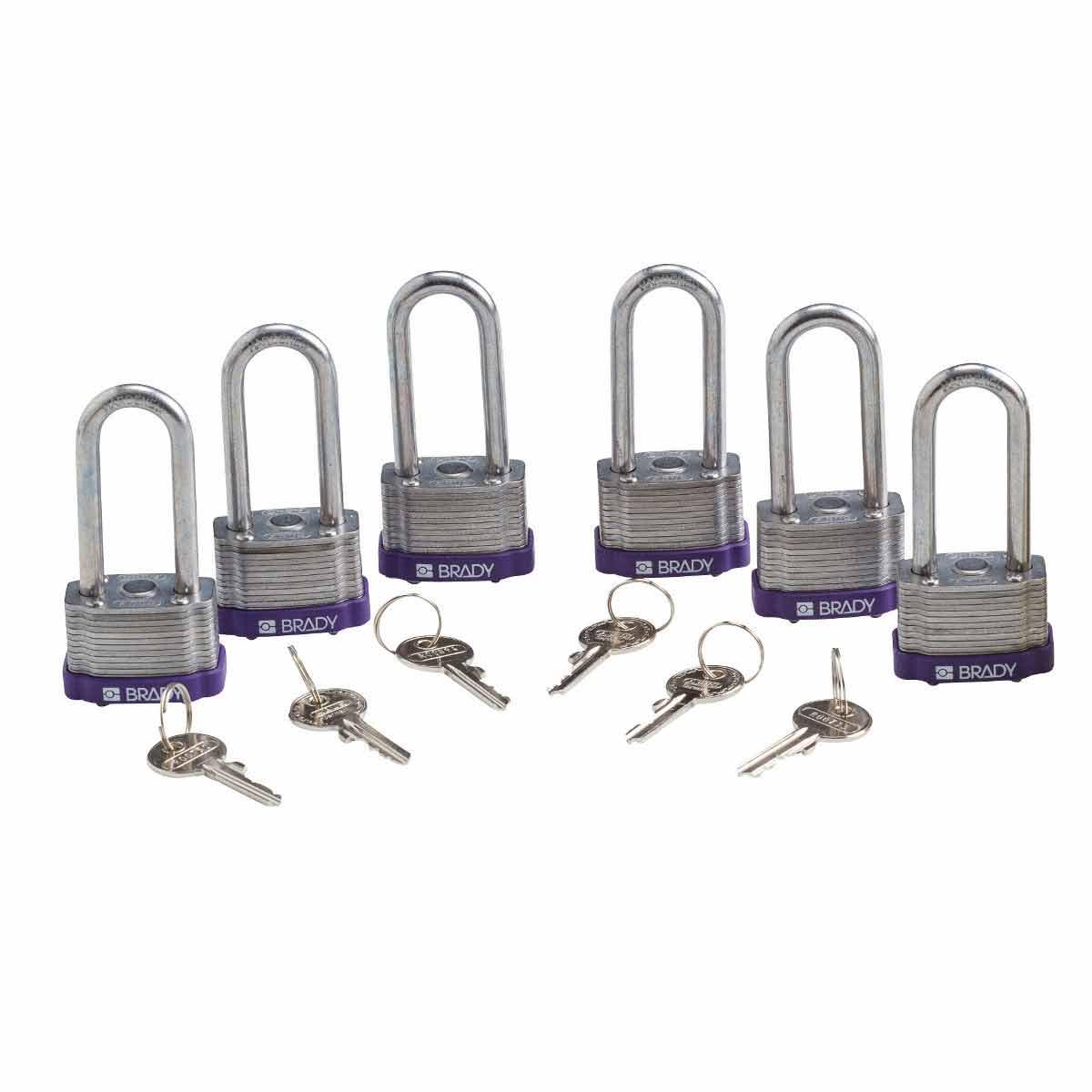Brady® 123283 Lockout Padlocks