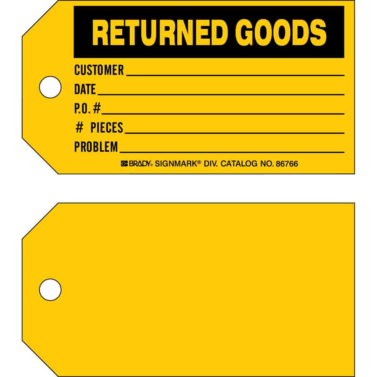 Brady® 86766 Safety & Facility Tags