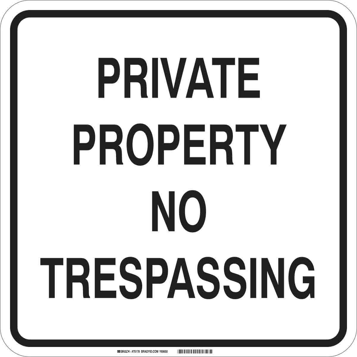Brady® 75178 Parking & Traffic Signs