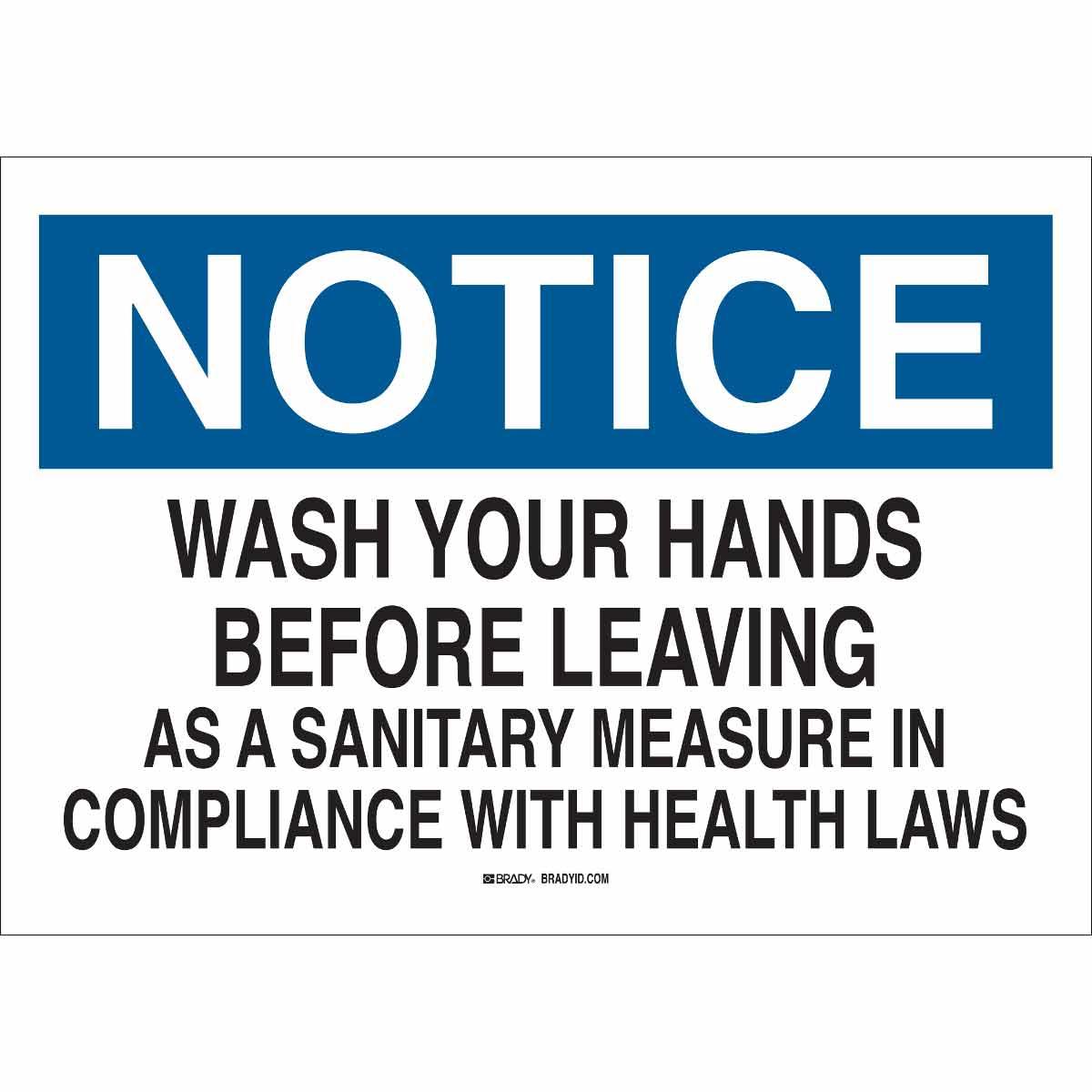 Brady® 88477 Office & Facility Signs