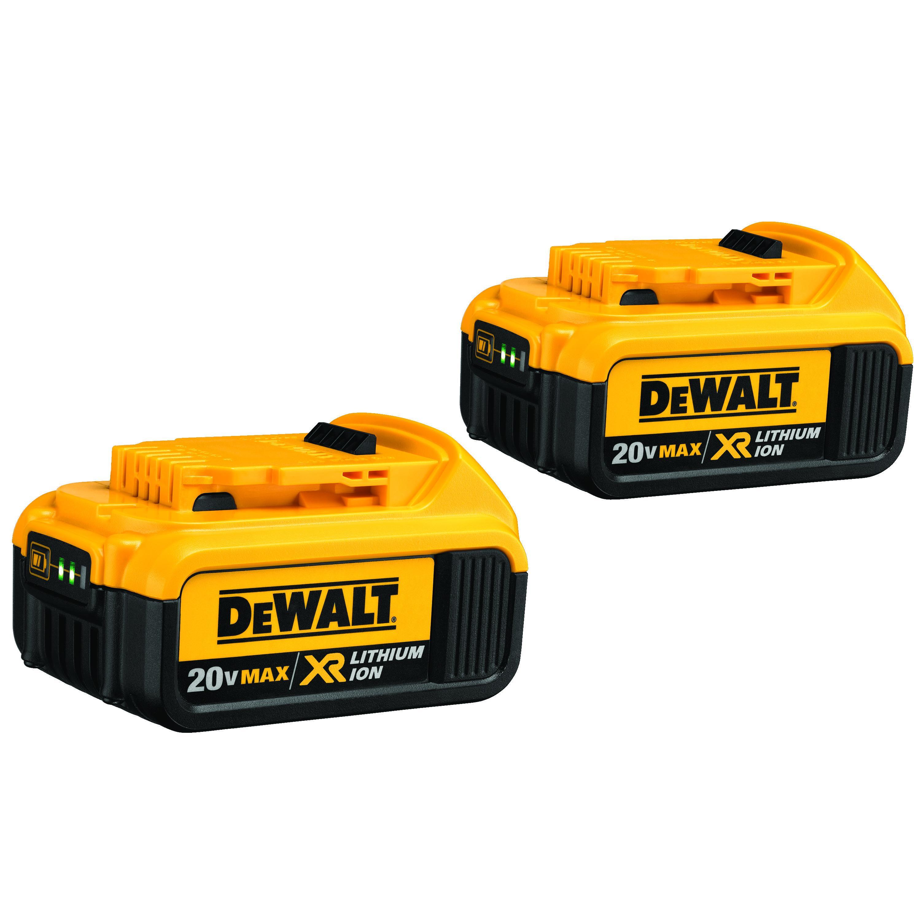 DeWALT® DCB204-2 Cordless Tool Batteries